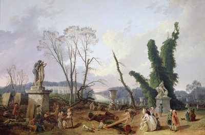 Los jardines de Versalles de Hubert Robert